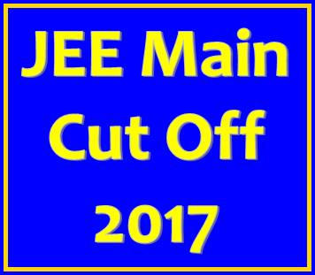 jee main cut off 2017